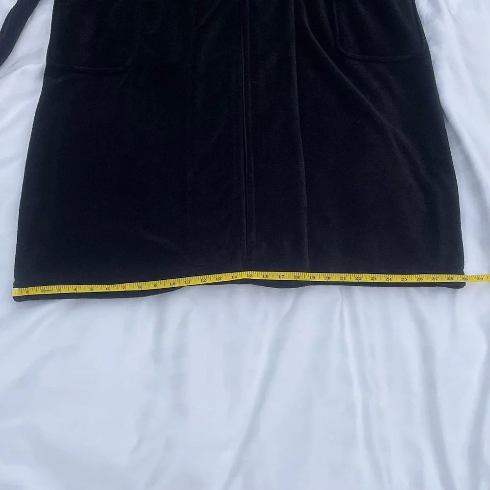 Polo Ralph Lauren Men’s Black Robe XL-Lightweight Travel-GYM GUYS FOR YOU ✈️🏋️